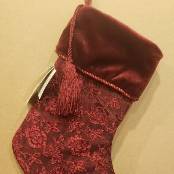 Handmade Victorian Stocking - NEW - Picture 5 of 7